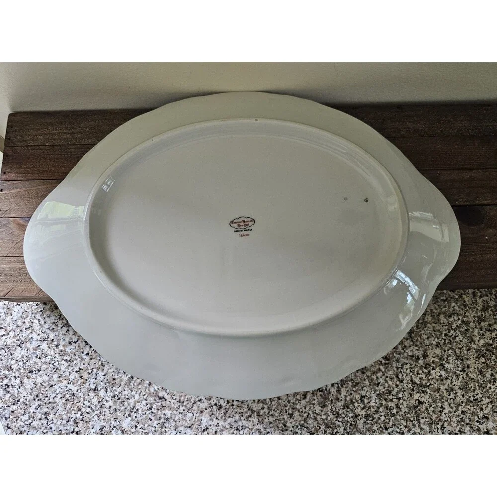 Theodore Haviland New York Oval Serving Platter Pattern Helene 16.5 Inches